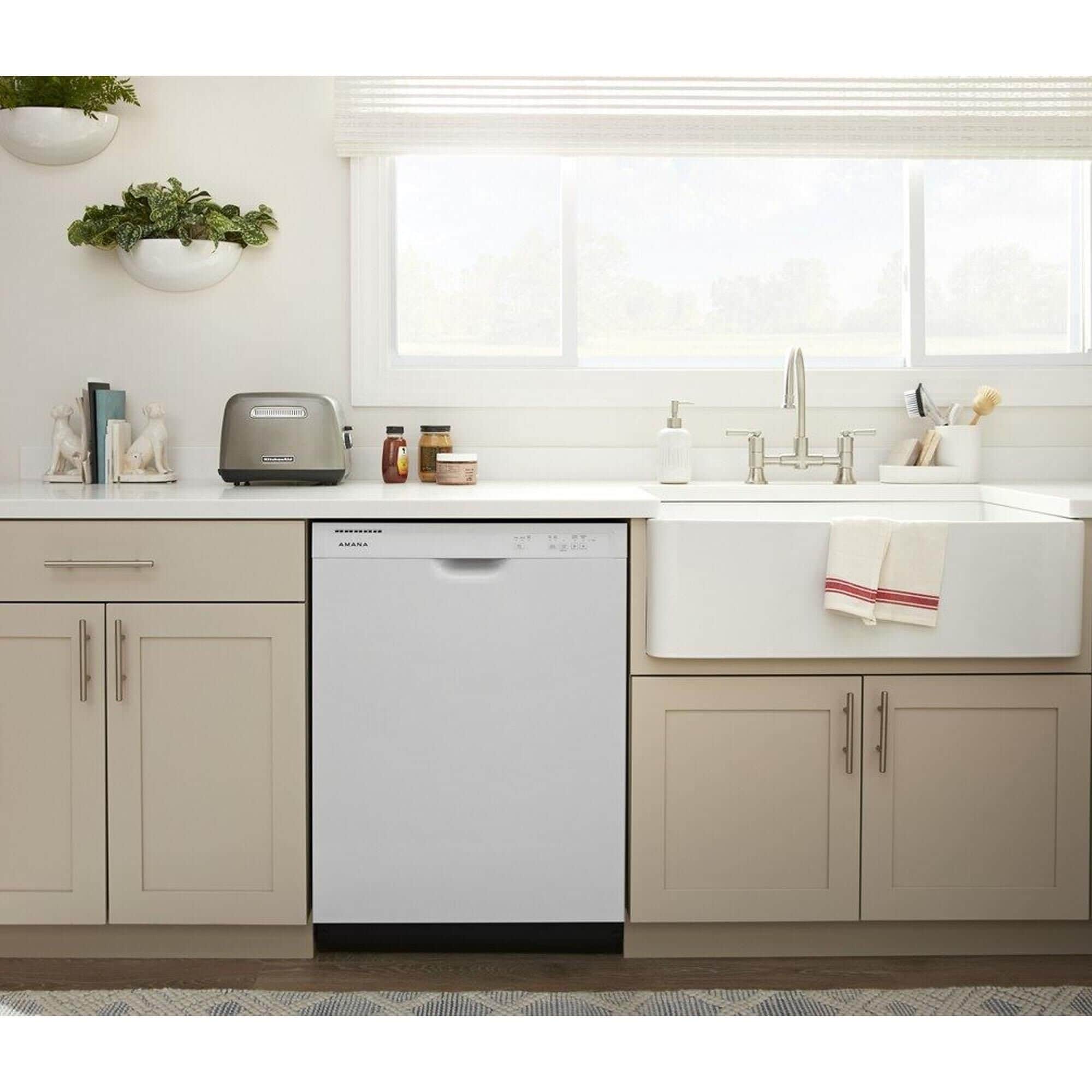 White amana dishwasher sales