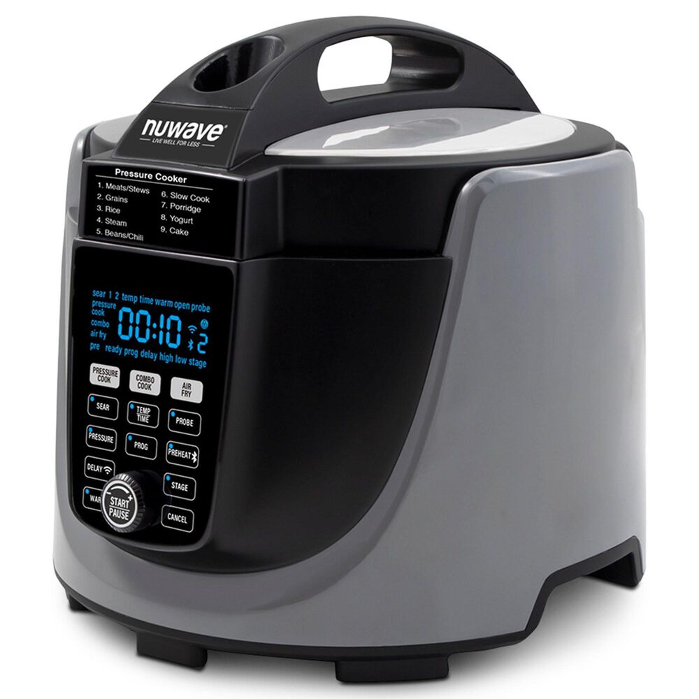 Nuwave Duet Pressure Cook and Air Fryer Combo Cook; Stainless