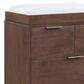 Delta Children Forever 4-Drawer Dresser with Changing Top in Teak Brown, , large