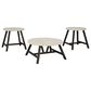 Ashley Fladona 3-Piece Table Set in Black and White, , large