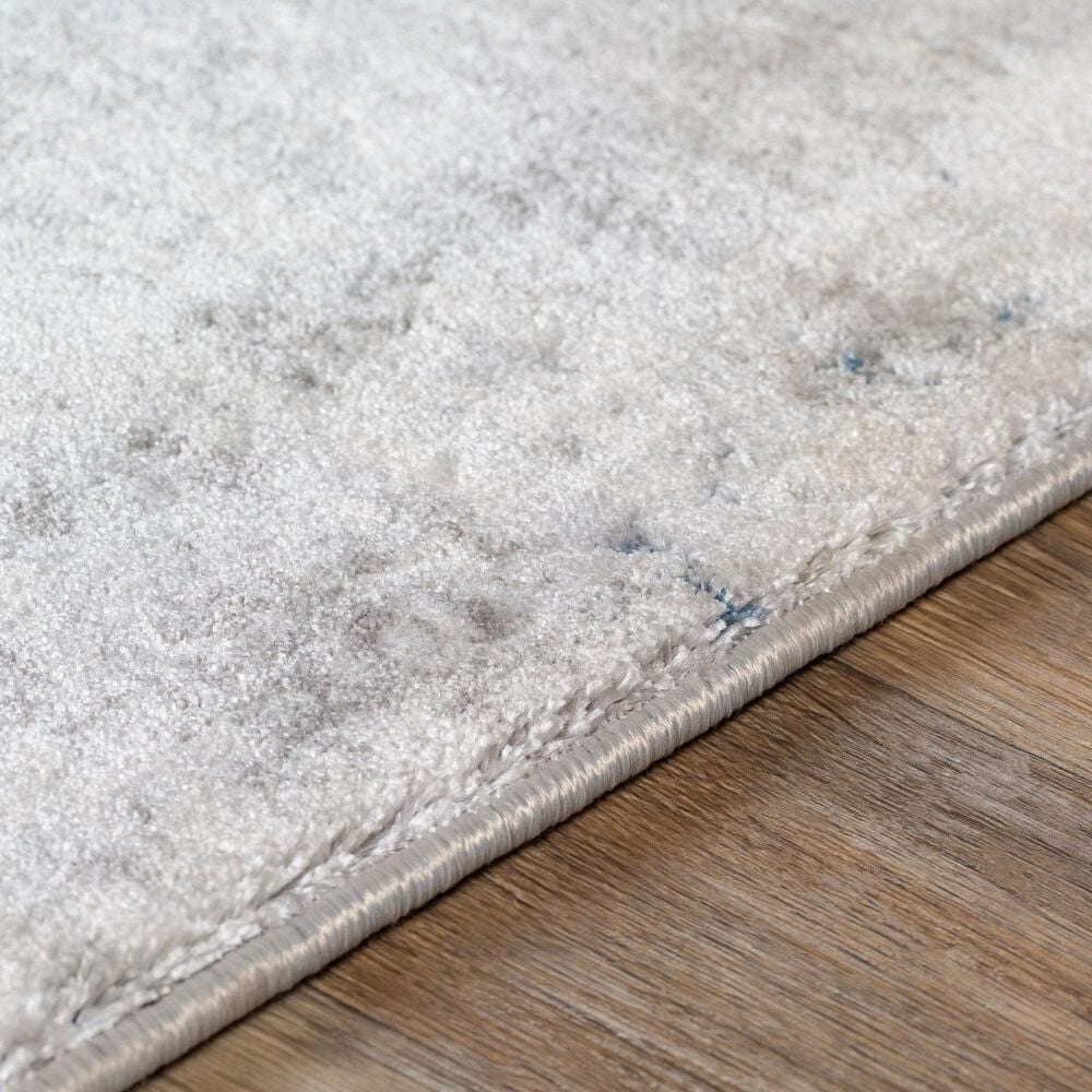 Surya Aisha 6&#39;7&quot; x 9&#39;6&quot; Charcoal, Light Gray, Blue and Off-White Area Rug, , large