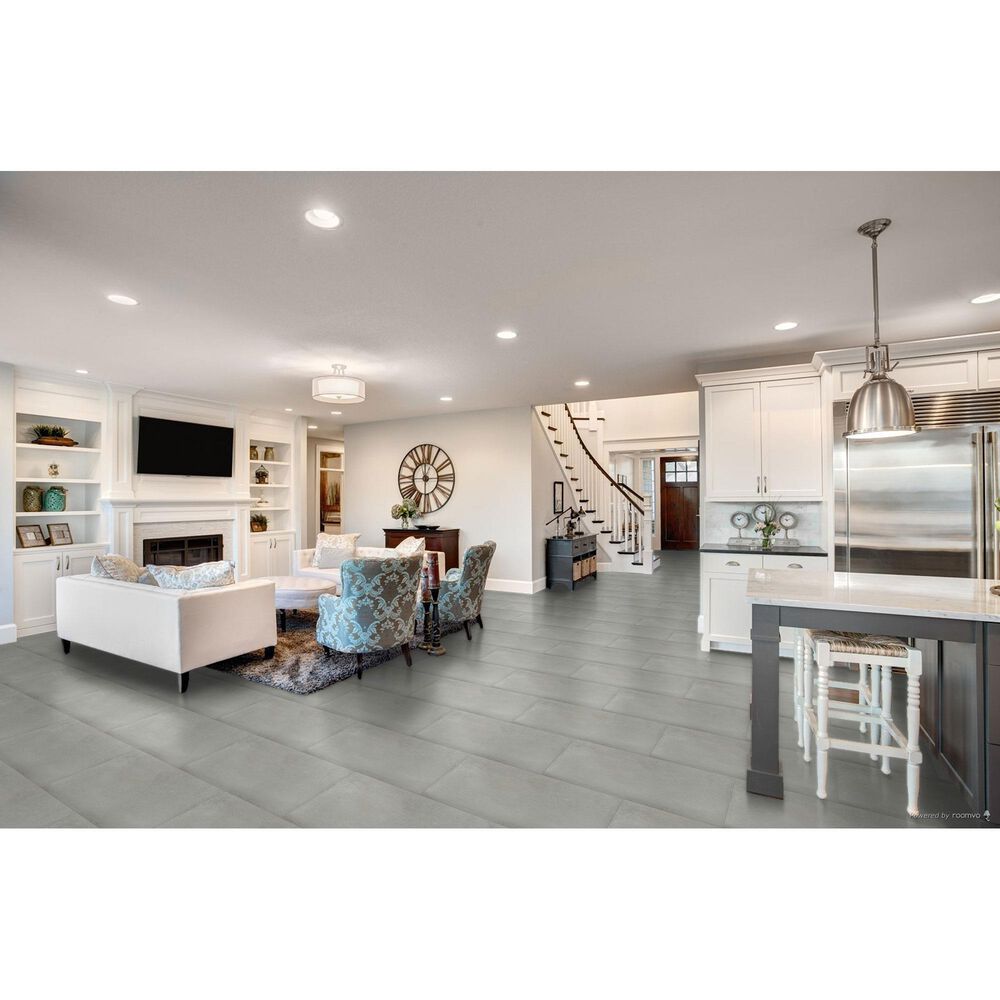Emser Borigni Gray 18&quot; x 35&quot; Porcelain Tile, , large