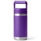 YETI Rambler Jr 12 Oz Kids Water Bottle with Color-Matched Straw Cap in Pace Purple, , large