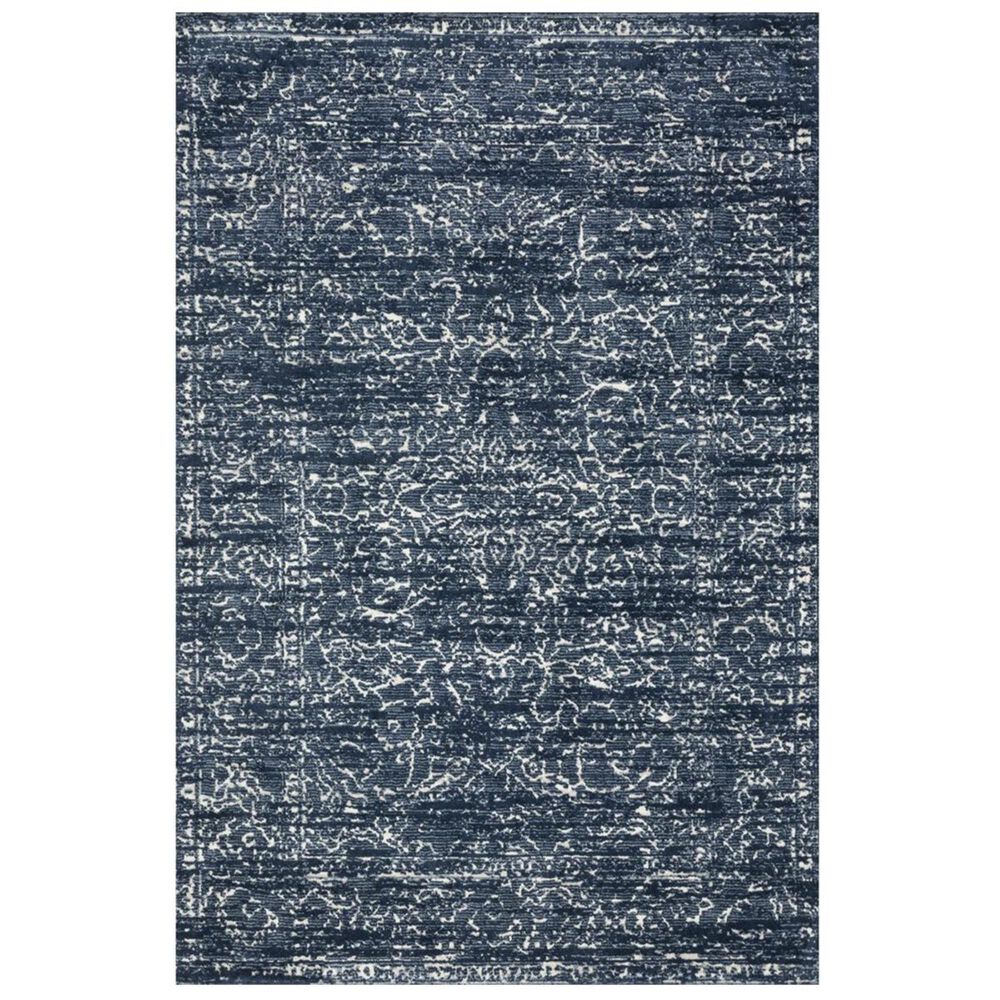 Magnolia Home Lotus LB-09 7'9" x 9'9" Blue and Cream Area Rug, , large