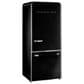 Unique Appliances Classic Retro 18 Cu. Ft Bottom Freezer Refrigerator in Midnight Black, , large