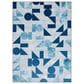 Safavieh Kids Playhouse KPH222F 5"5" x 7"7" Grey and Blue Rug, , large