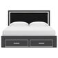 Ashley Zuraleus 4-Piece King Storage Bedroom Set in Matte Black, , large