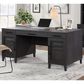 Sauder Tiffin Line Executive Desk in Raven Oak, , large