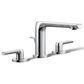 Kohler Avid Widespread Bathroom Sink Faucet in Polished Chrome, , large