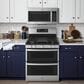 GE Appliances 30" Freestanding Gas Double Oven Range with Convection in Stainless Steel, , large