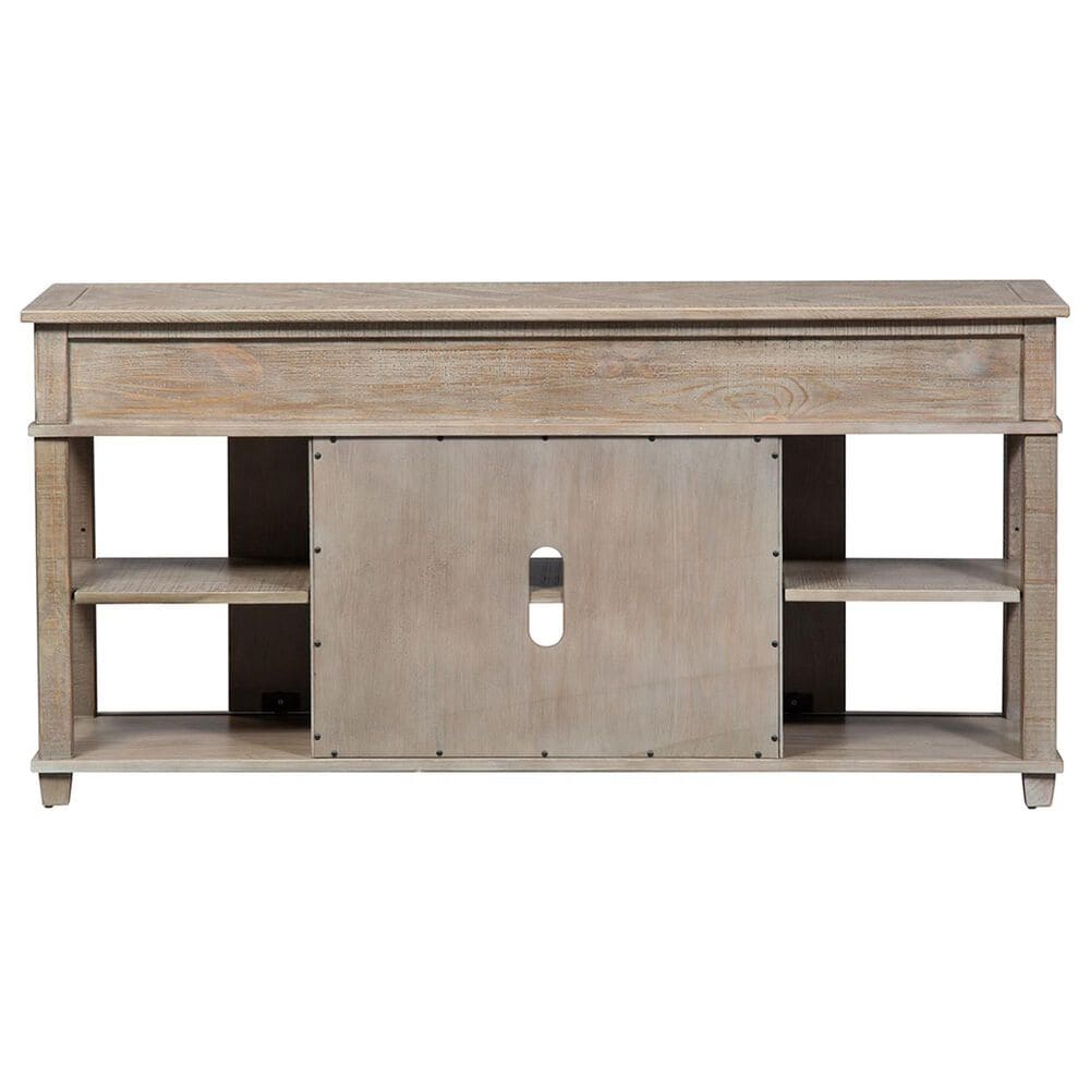 Belle Furnishings Parkland Falls Sofa Table in Weathered Taupe, , large