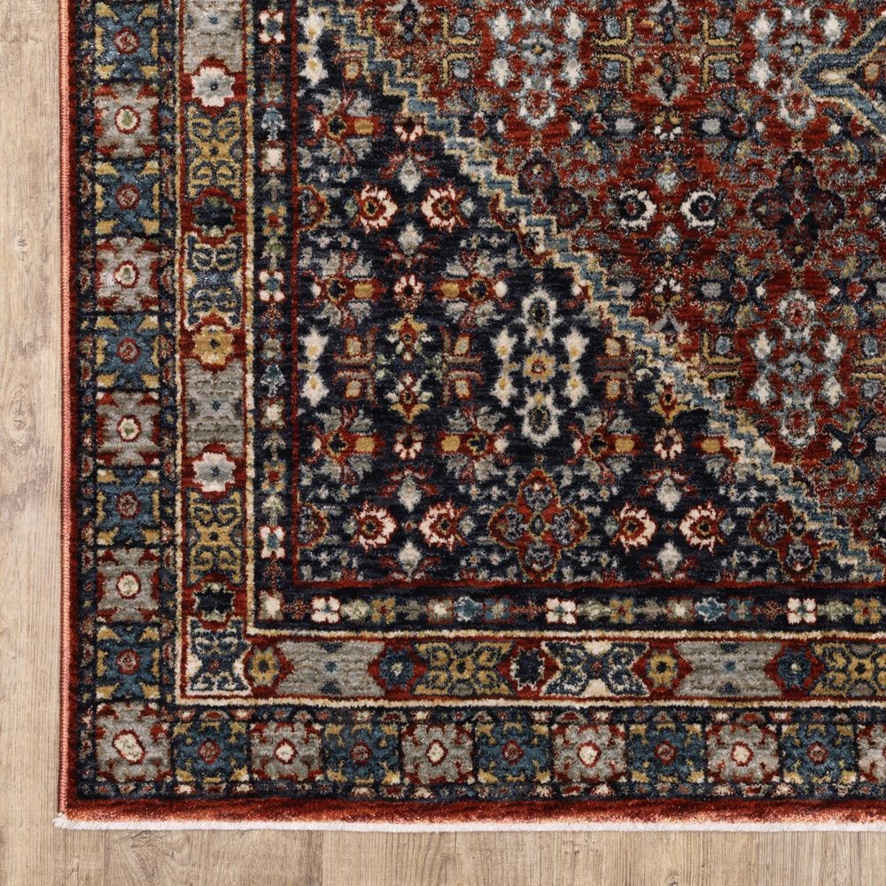 Oriental Weavers Eliana Red and Multicolor 3&#39;3&quot; x 5&#39; Area Rug, , large