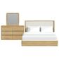 Mayberry Hill Rosalie 3 Piece King Panel Bedroom Set in Natural, , large