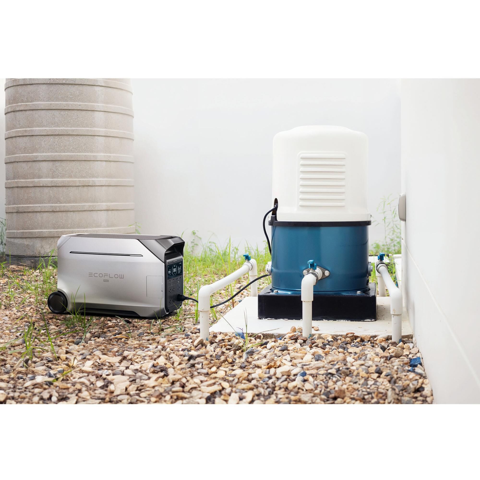 EcoFlow Delta Pro 3 Portable Power Station in Silver