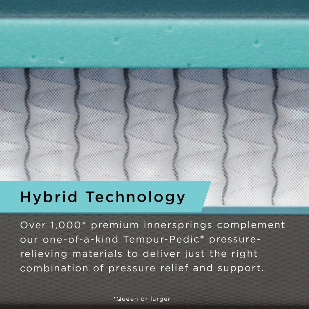 Tempur-Pedic, Inc Pro Adapt 2.0 Medium Hybrid Queen Mattress, , large