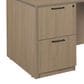 Regency Global Sourcing Legacy 60" L-Shaped Desk with Double Full Pedestal Drawer Unit in Noble Oak, , large