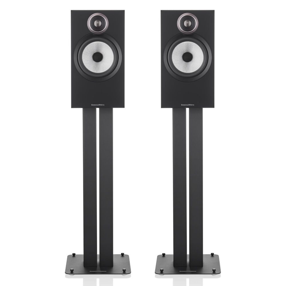 Bowers and Wilkins 600 Series 606 S3 2-Way Stand-mount Loudspeaker Pair in Black, , large