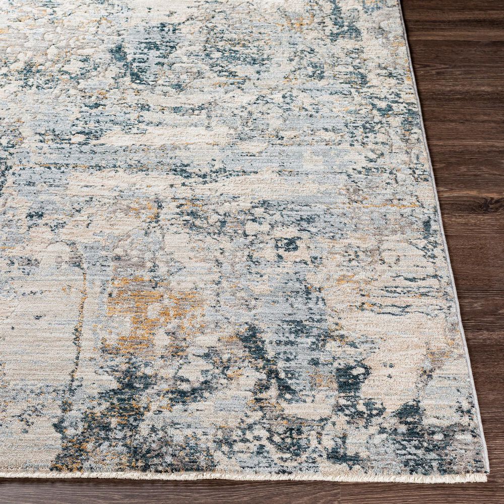 Surya Laila  10&#39; x 14&#39; Gray, Navy, Camel, Wheat, Beige, Taupe and Cream Area Rug, , large