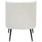 Lumisource Fran Slipper Chair in White, , large
