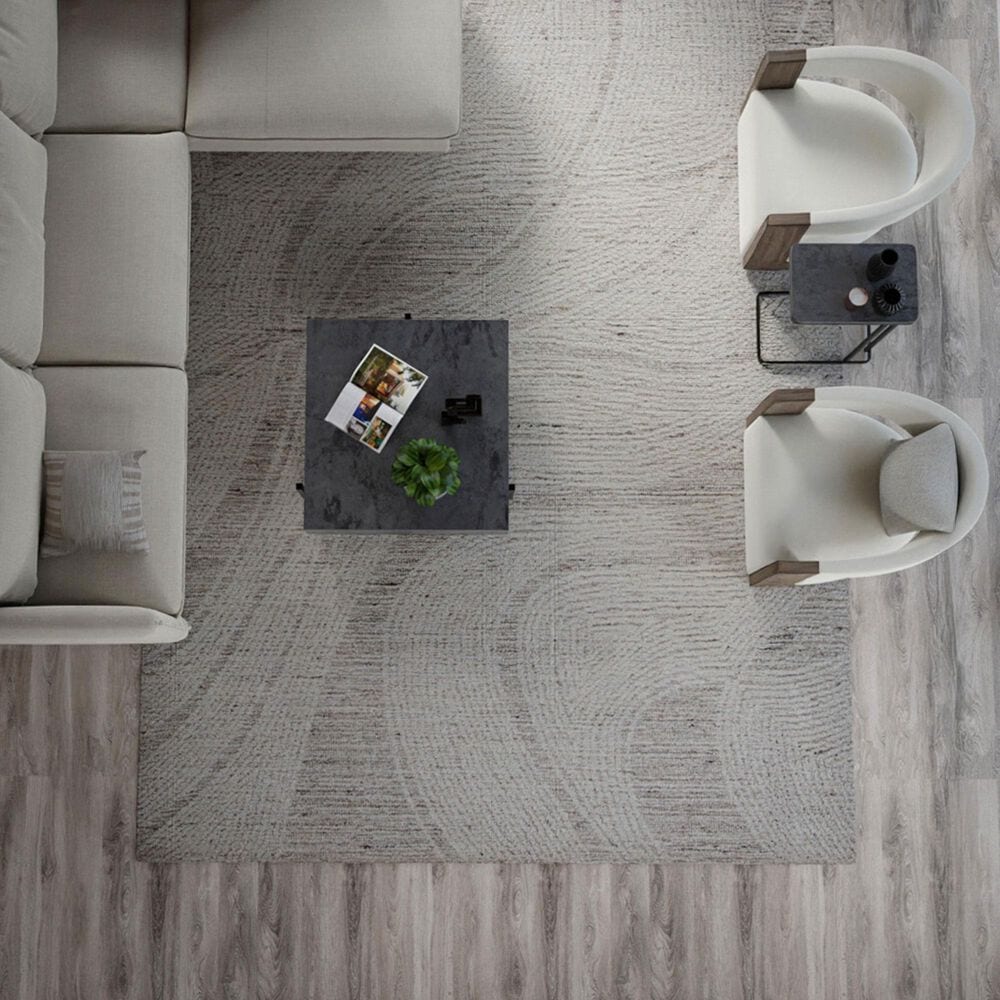 RIZZY Willow Abstract Brown, Ivory and Beige 8'9" x 11'9" Area Rug, , large