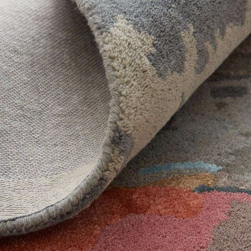 Feizy Dafney 9&#39; x 12&#39; Blue and Pink Area Rug, , large