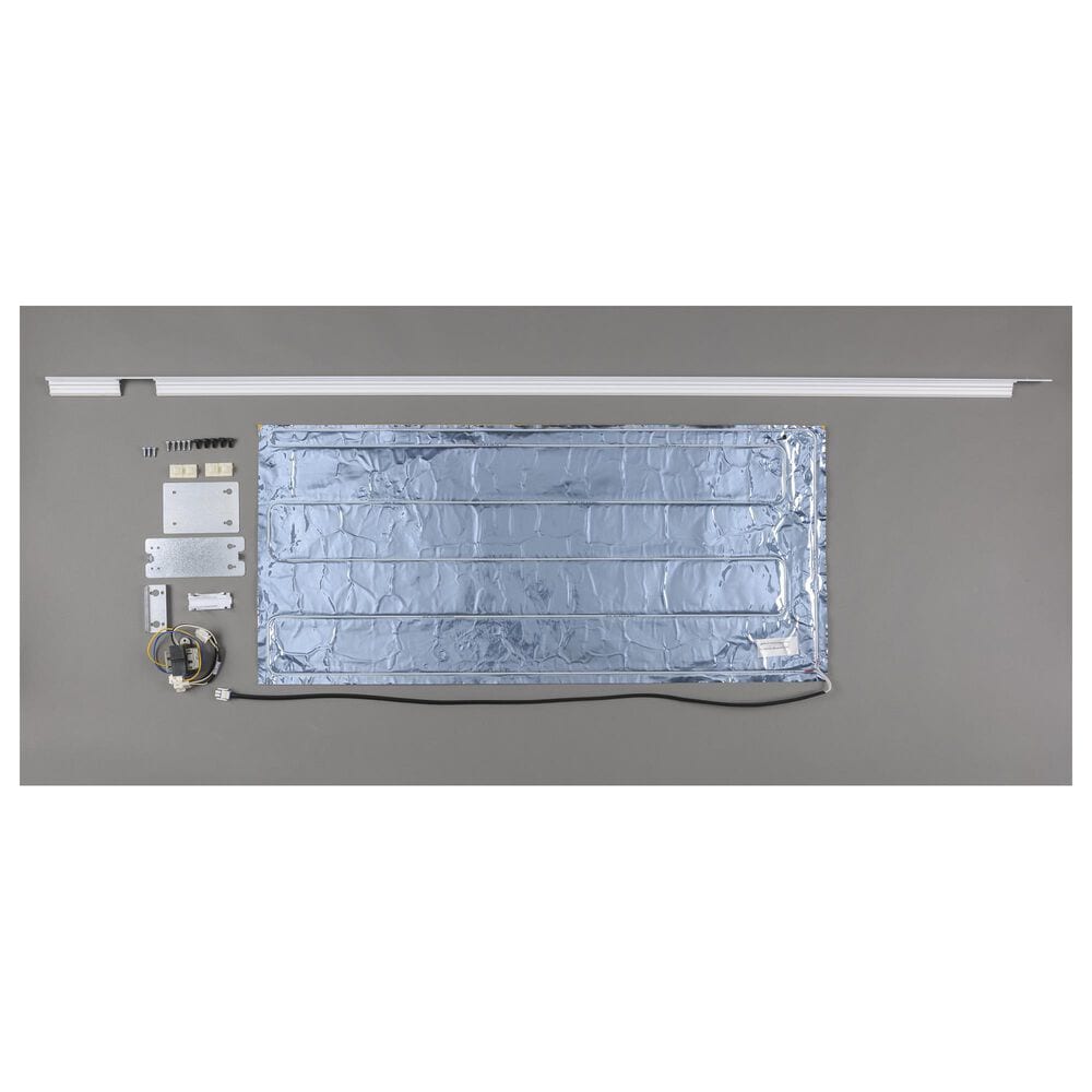 Monogram Freezer Heater and Unification Kit in Stainless Steel, , large