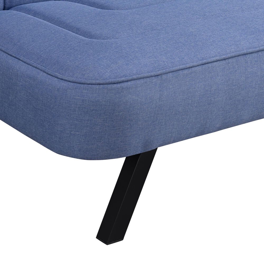 Lifestyle Solutions Frankie Convertible Sofa in Blue, , large