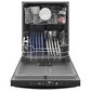 GE Appliances 24" Built-In Bar Handle Dishwasher with Top Control and 52 dBA in Black, , large