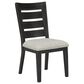 Millenium Galliden Ladder Back Side Chair in Black, , large