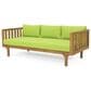 Hearth and Haven Claremont Outdoor Sofa Daybed in Green, , large