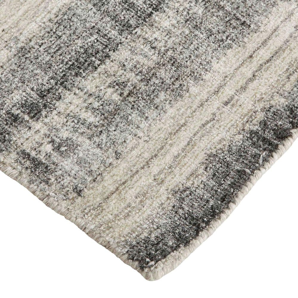 Feizy Mackay 5&#39; x 8&#39; Charcoal Area Rug, , large