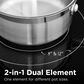 Frigidaire Gallery 36" Electric Cooktop with 5 Element in Stainless Steel and Black, , large