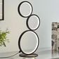 Lite Source Fedora 3-Ring LED Table Lamp in Black, , large
