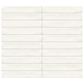 Dal-Tile Artcrafted Coconut 1" x 6" Straight Joint on 11.5" x 9.75" Glazed Ceramic Mosaic Sheet, , large