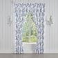 J. Queen New York Rialto 84" x 41" Window Panel Pair in White and French Blue, , large