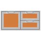 Hestan 42" Double Drawer and Storage in Citra, , large