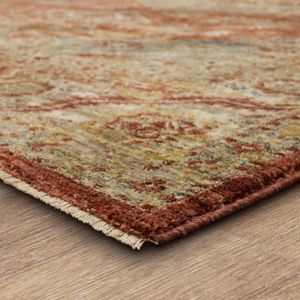 Karastan Marash Palu 10&#39; x 14&#39; Rust Area Rug, , large