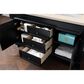 James Martin Vanities Brookfield 60" Double Bathroom Vanity in Antique Black with 3 cm Eternal Marfil Quartz Top and Rectangle Sinks, , large