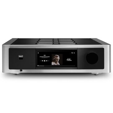 Lenbrook BluOS Streaming DAC Amplifier in Black and Silver, , large
