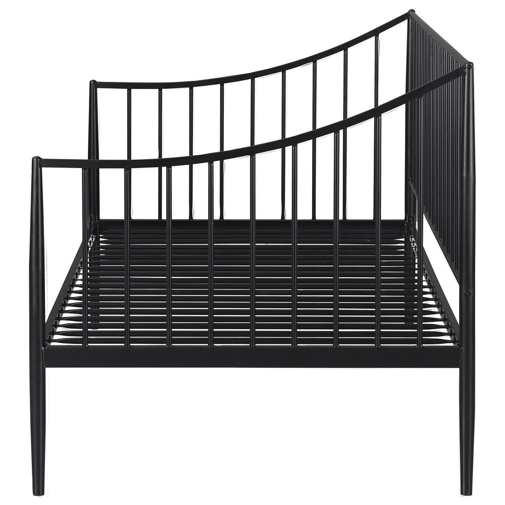 Pacific Landing Newbury Twin Daybed Bed Frame in Matte Black, , large