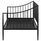 Pacific Landing Newbury Twin Daybed Bed Frame in Matte Black, , large