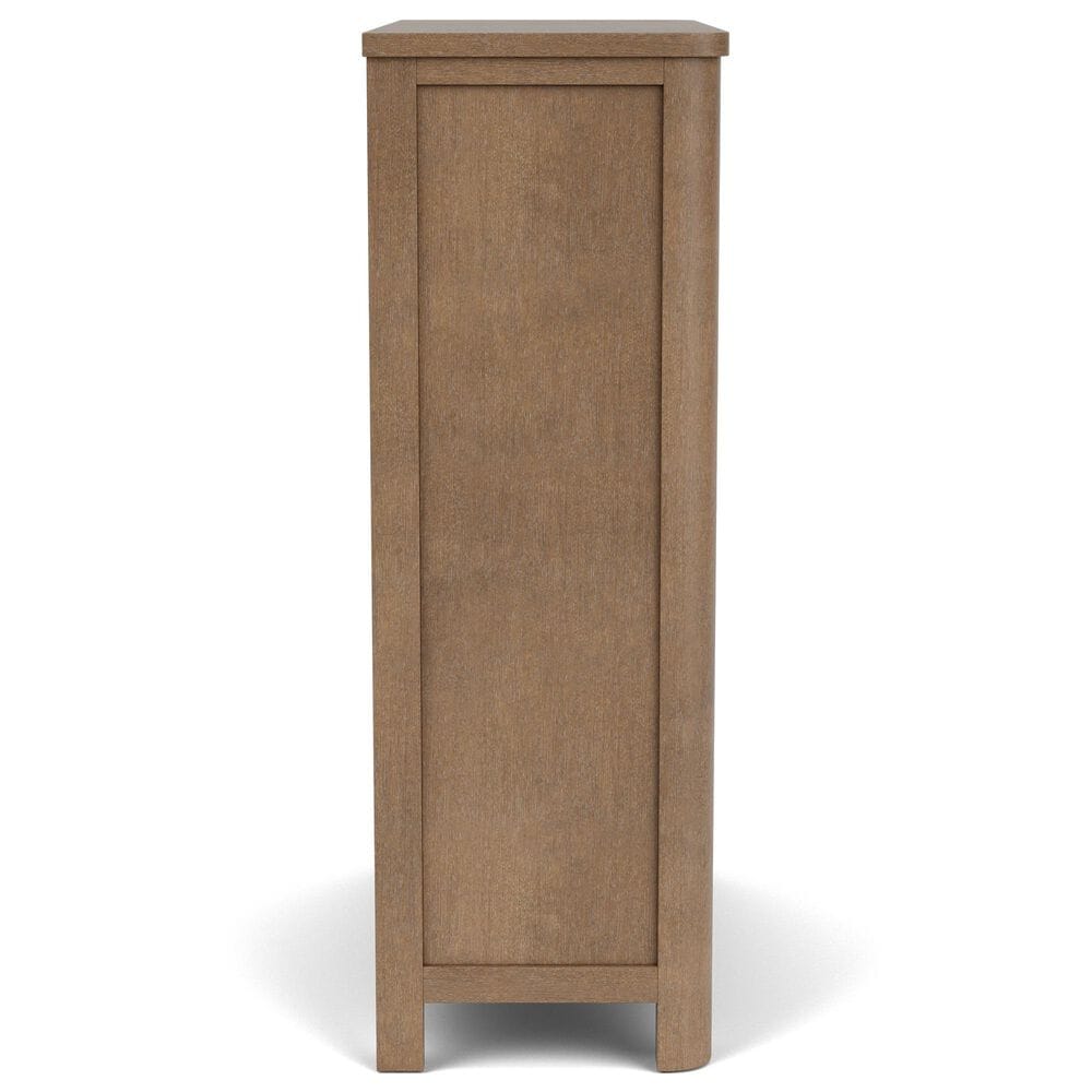 Riverside Furniture Jaxon 5-Drawer Chest in Casual Mink, , large
