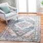 Safavieh Aria Southwestern 5"1" x 7"6" Ivory and Blue Area Rug, , large