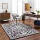 Surya Piazza 6" x 9" White, Charcoal Area Rug, , large