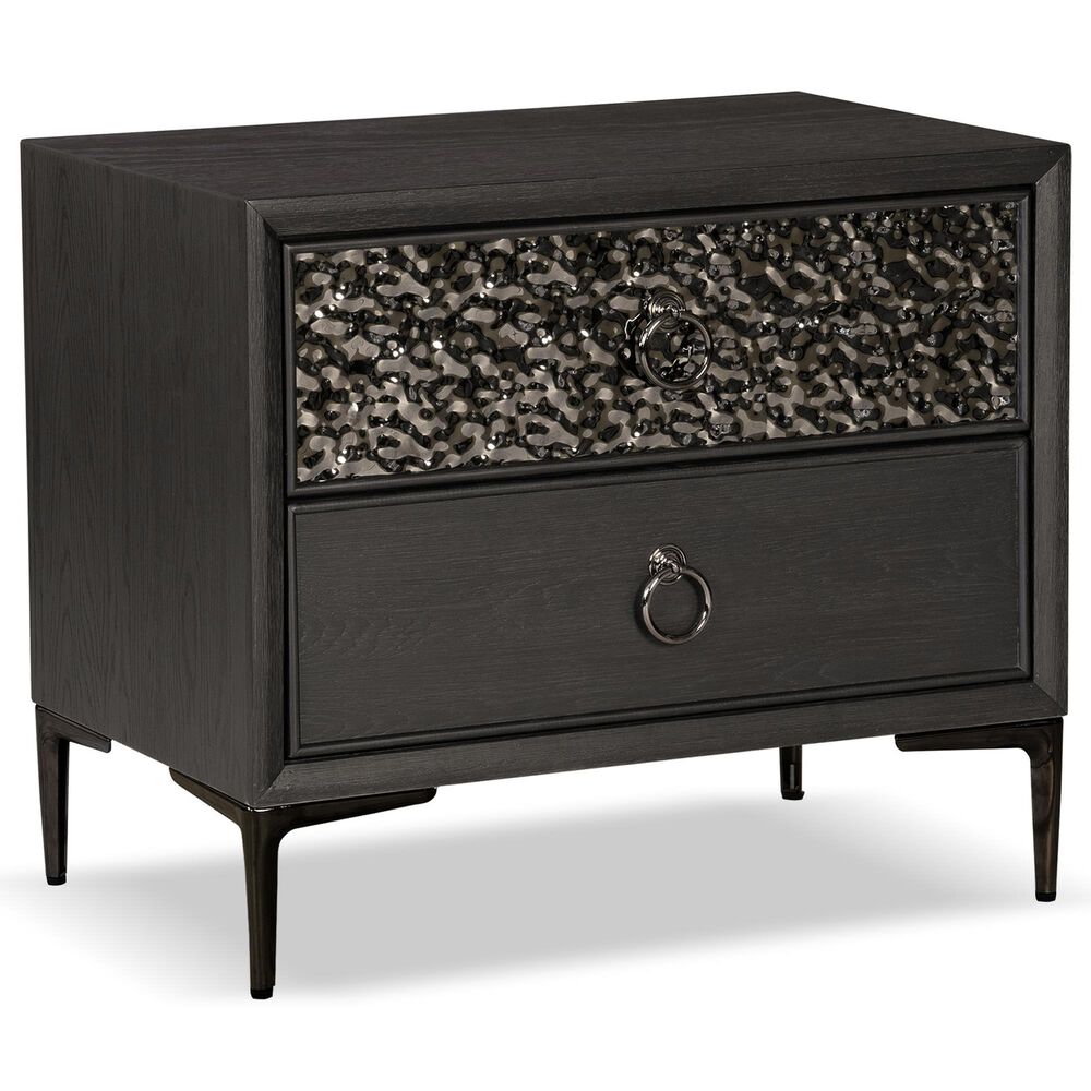 Furniture of America Bashford 2-Drawer Nightstand in Espresso, , large