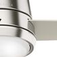 Hunter Commodus 54" Ceiling Fan with LED Light in Brushed Nickel, , large