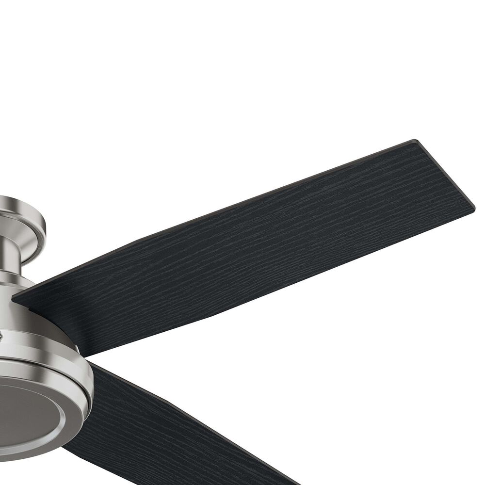 Hunter Dempsey 52&quot; Ceiling Fan in Brushed Nickel, , large