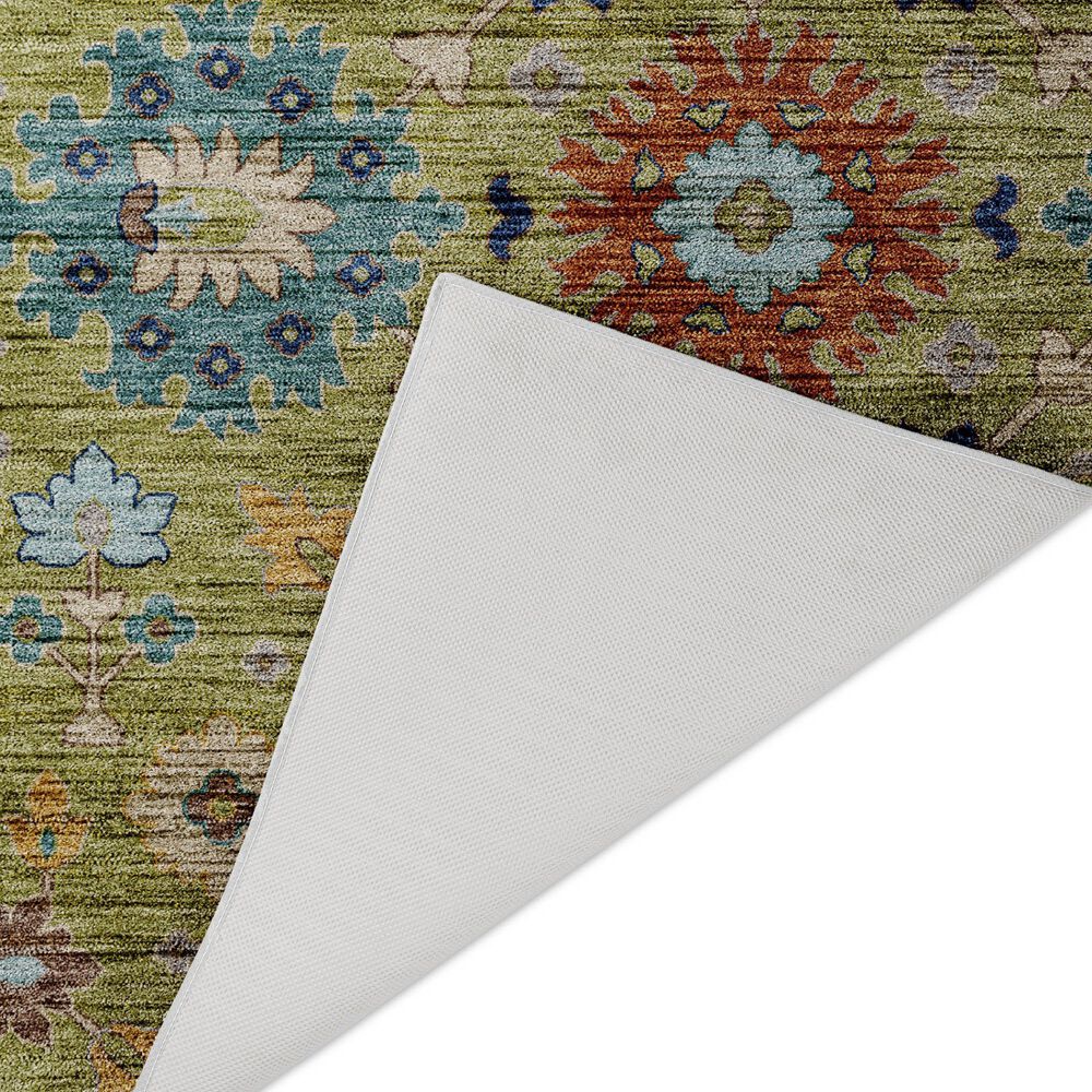 Dalyn Rug Company Silk Road Aloe, Sky, Ivory, Copper, Mocha and Gray 10&#39; x 14&#39; Area Rug, , large