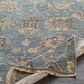Surya Theodora 6" x 9" Aqua, Charcoal, Wheat and Oatmeal Area Rug, , large