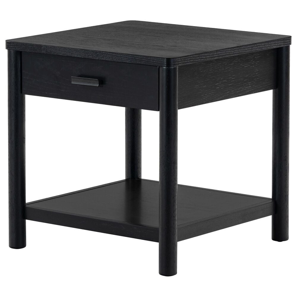 Safavieh Jaylessa 1-Drawer End Table in Black, , large